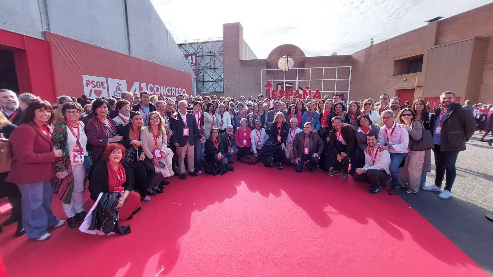 Delegación del PSOE de Granada en el 41º Congreso Federal del PSOE