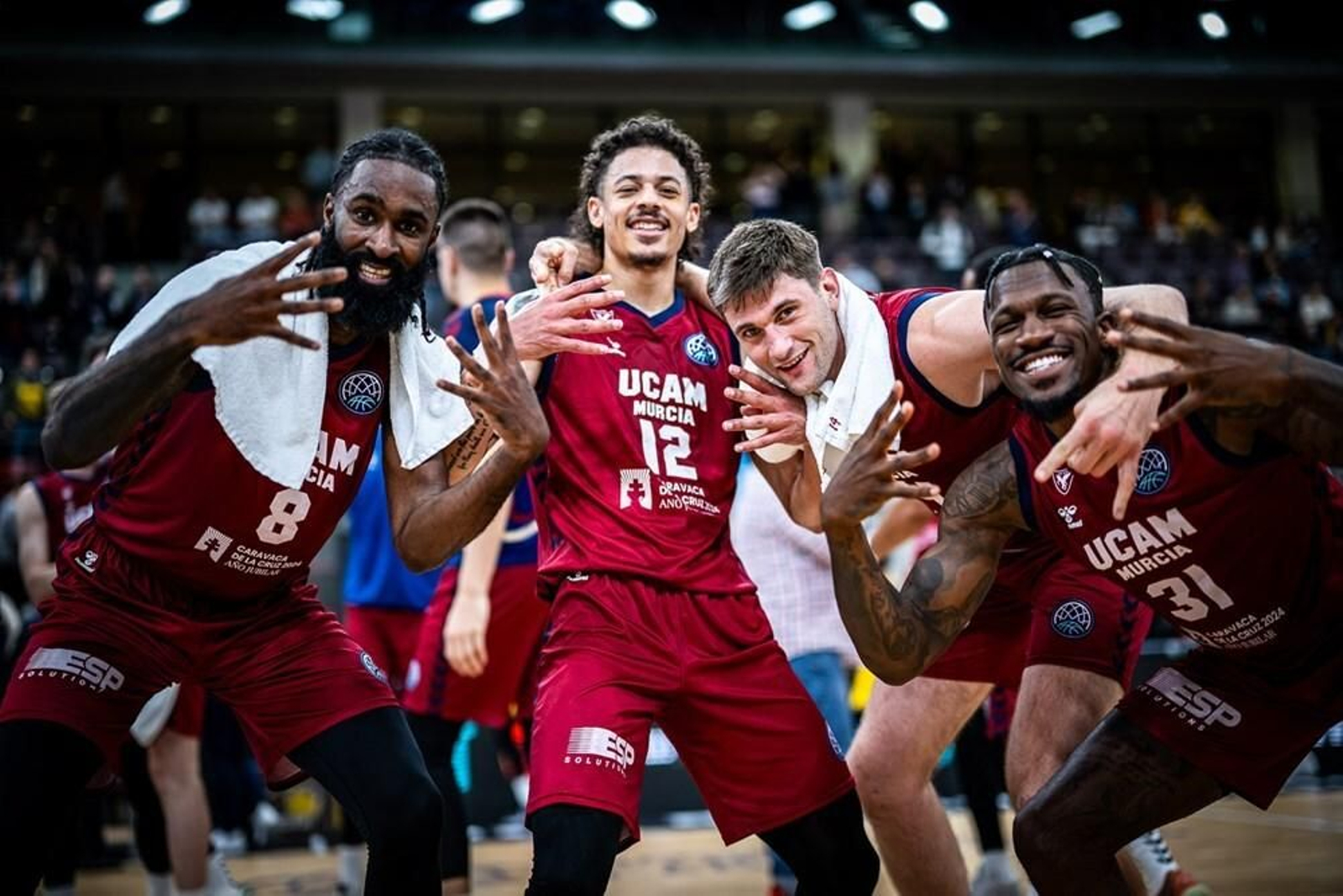 El UCAM celebra el pase a la Final Four