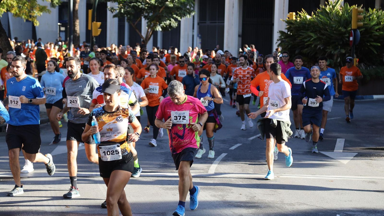 Búscate en las fotos de la Carrera de la Prensa en Málaga