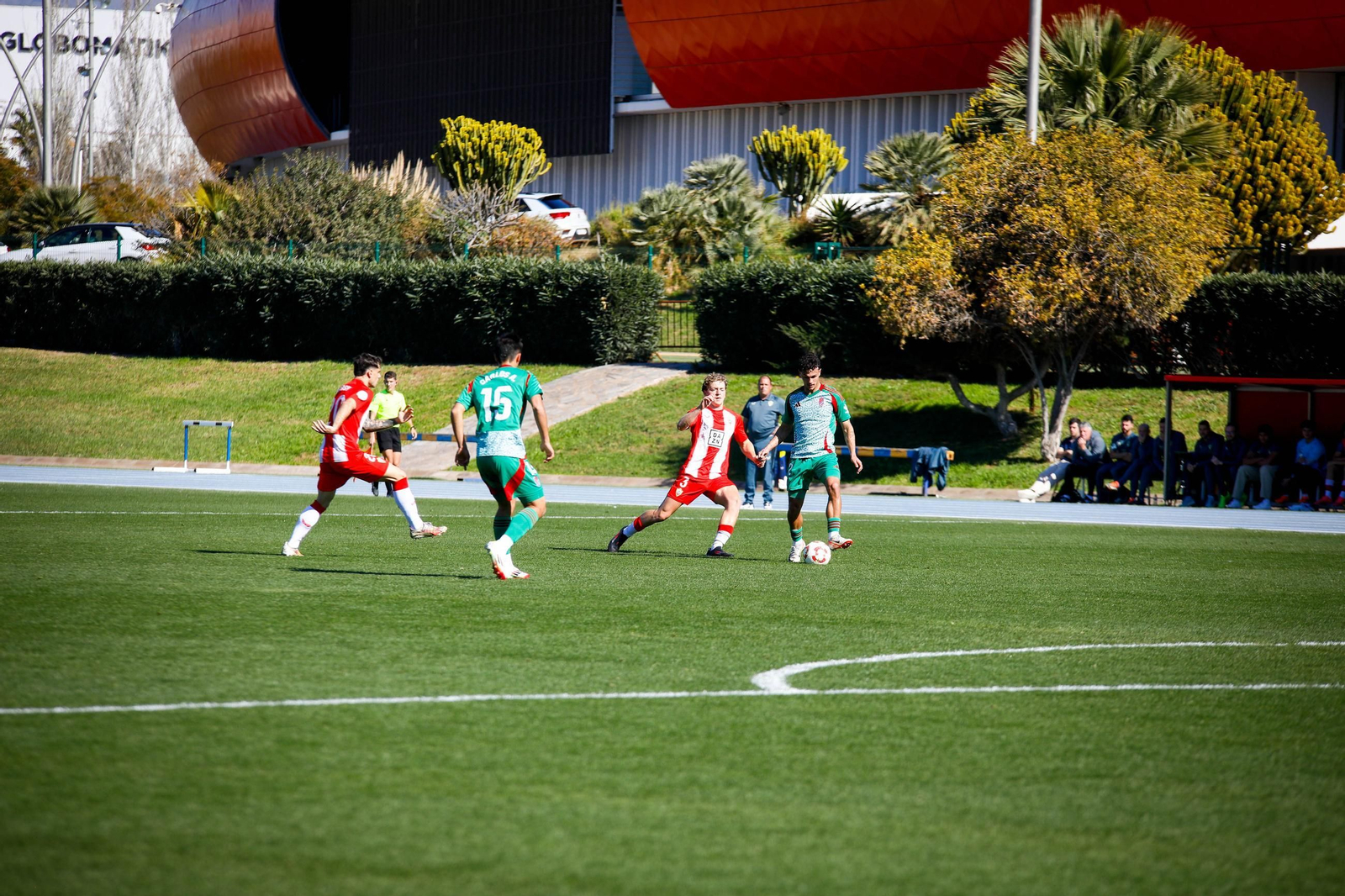 Las imágenes de Segunda RFEF entre Almeria B y recreativo de Granada