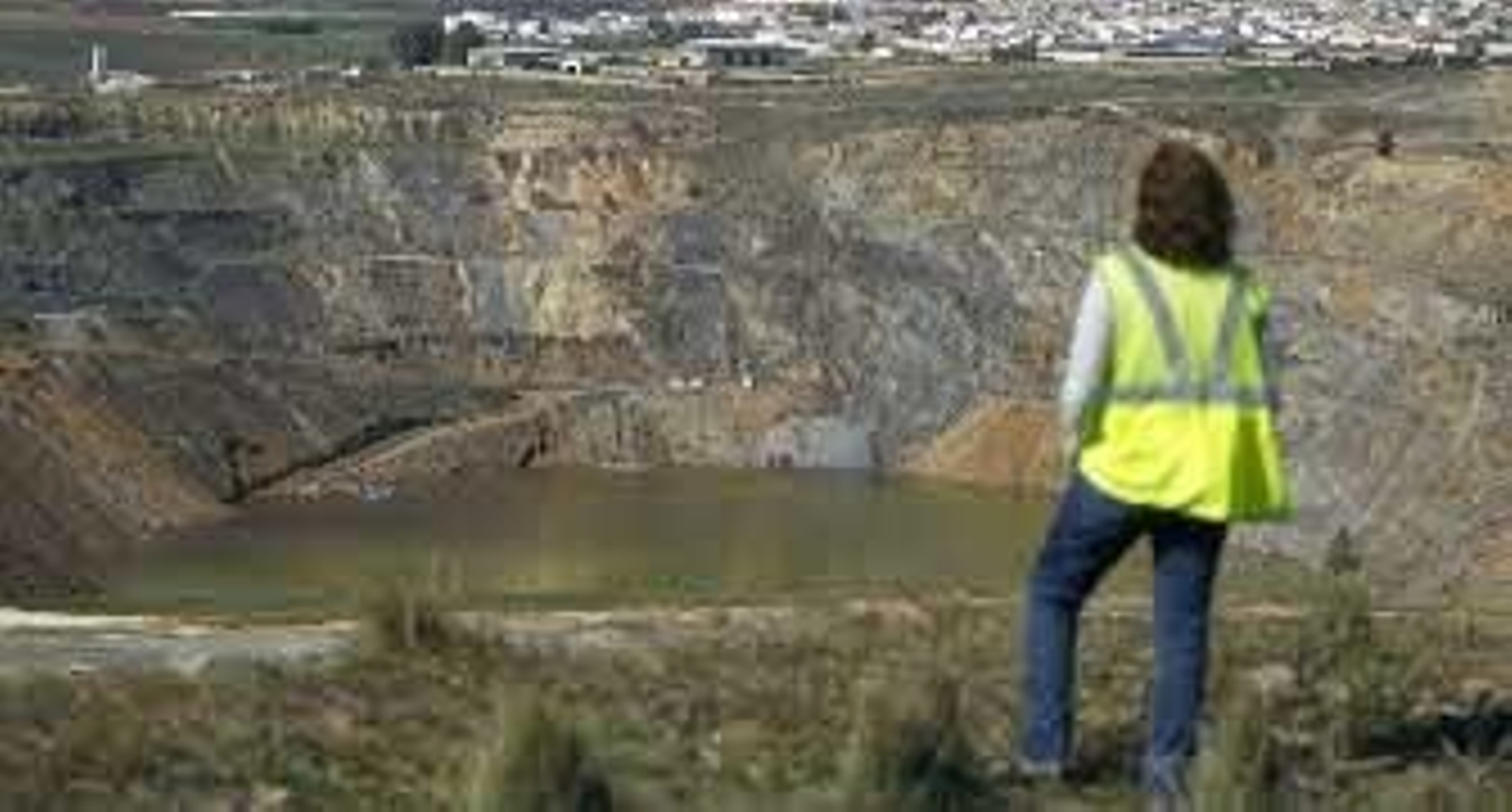 La corta de la mina de Aznalcóllar. / Juan Carlos Muñoz