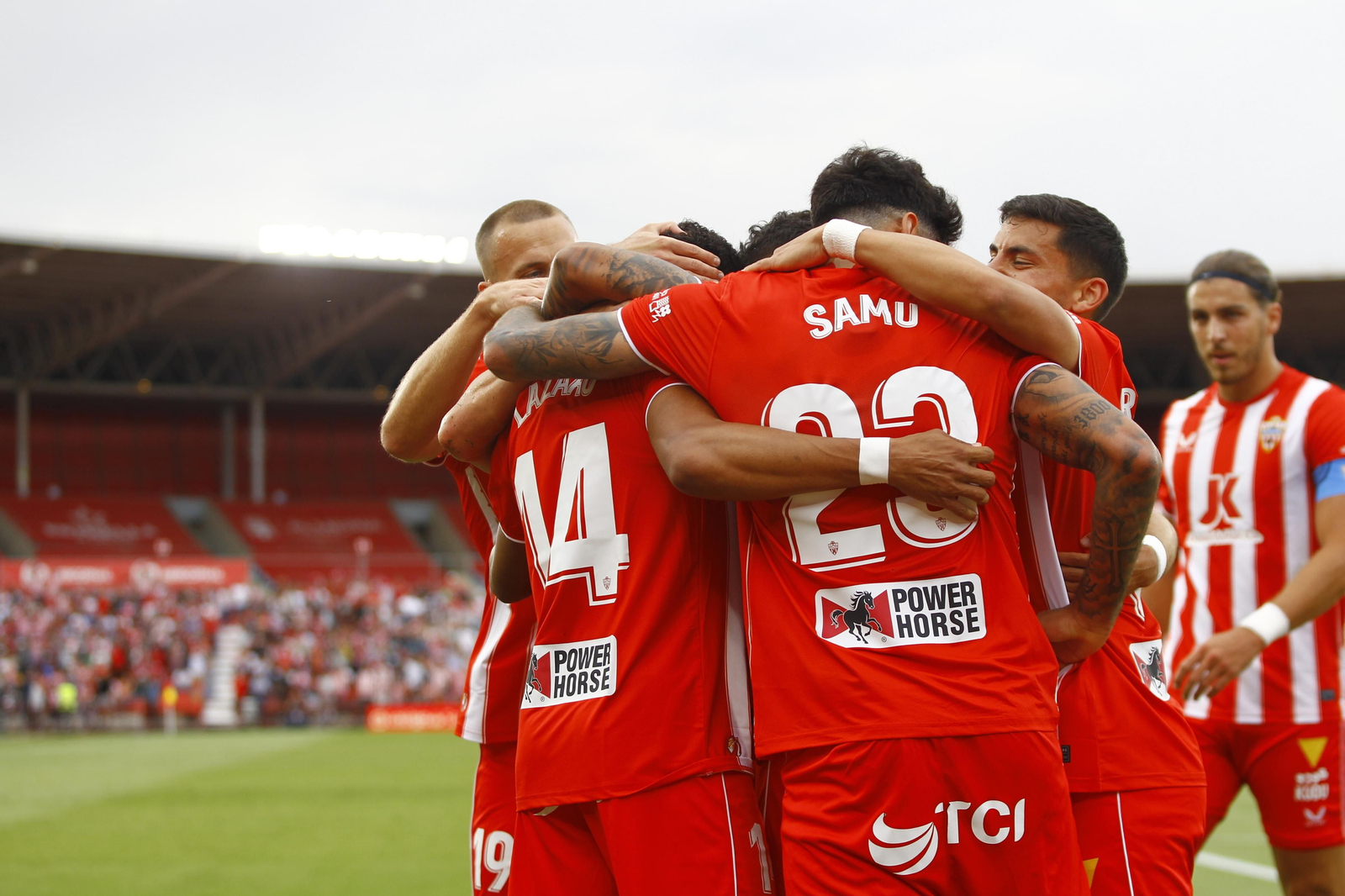 Imágenes del partido U.D. Almería-R.C.D. Mallorca