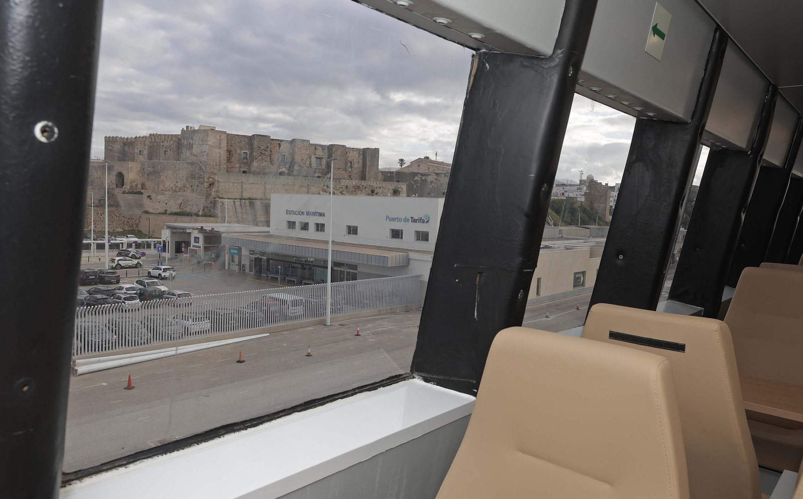 Así fue el primer viaje del 'Avemar Dos' entre Tarifa y Tánger con Baleària, en imágenes