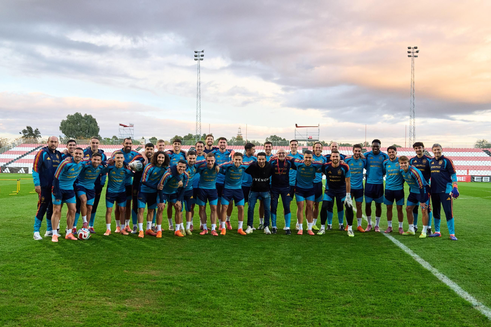 Las fotos de la selección española en Sevilla
