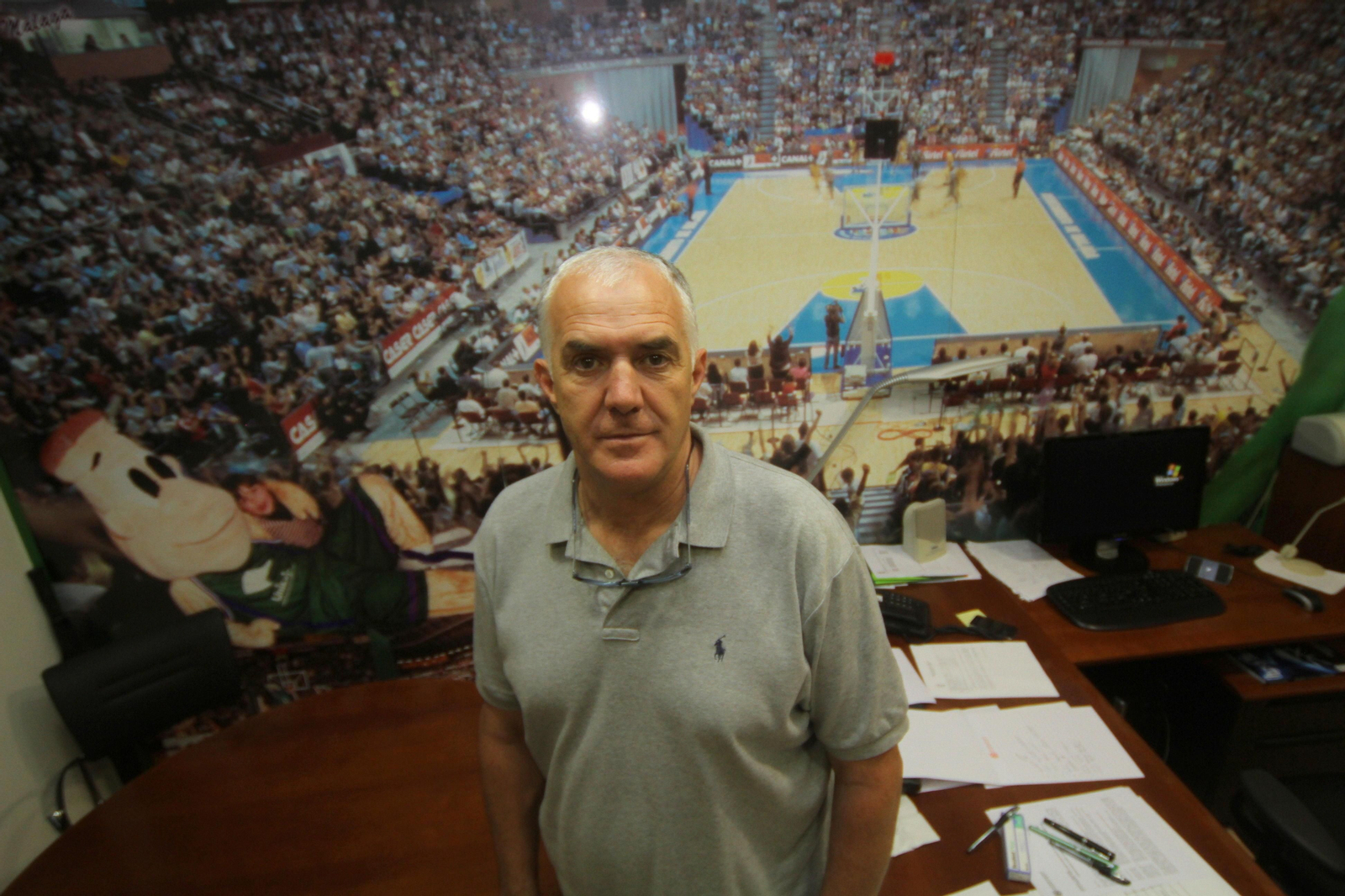 Las fotos de Manolo Rubia en su etapa en el Unicaja