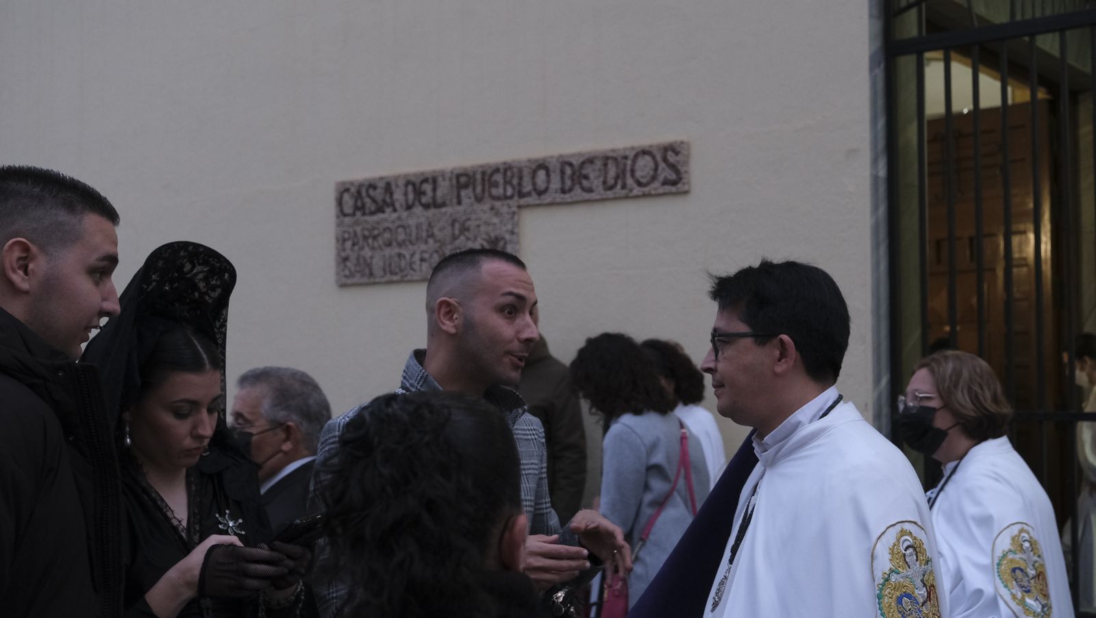Procesión de Macarena en Almería, en imágenes.