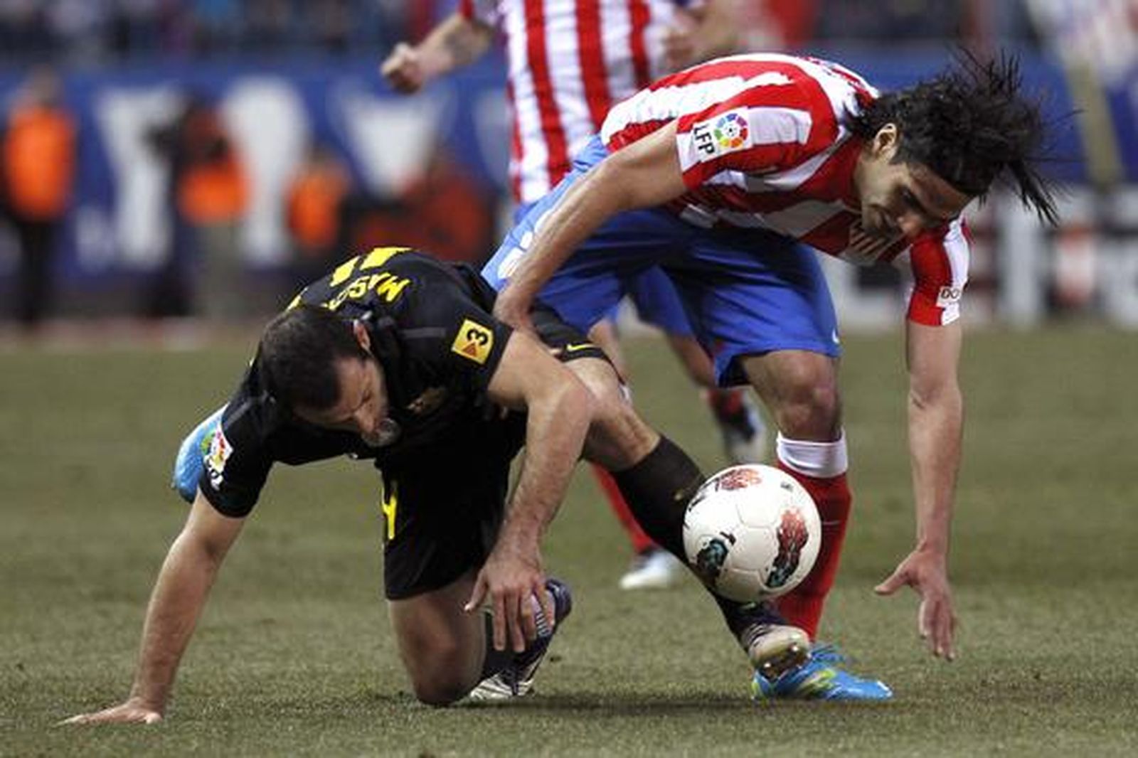 Las imágenes del Atlético- Barcelona