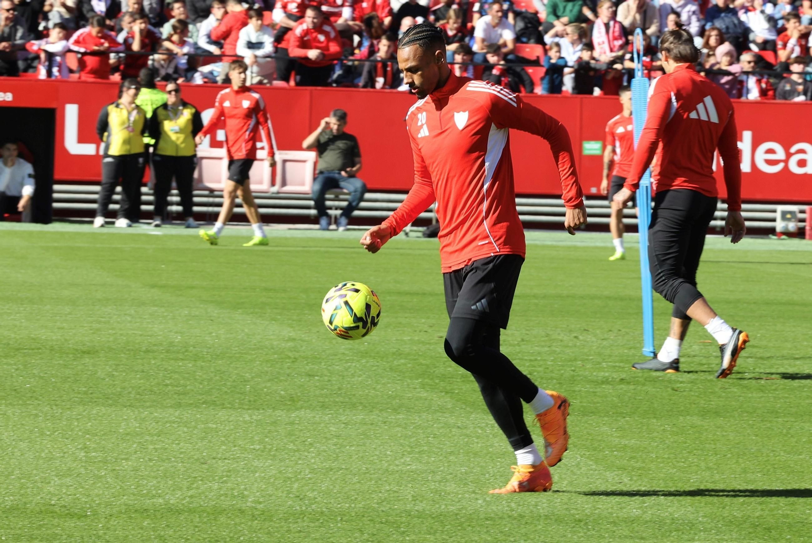 Las fotos de la previa del derbi Sevilla-Betis