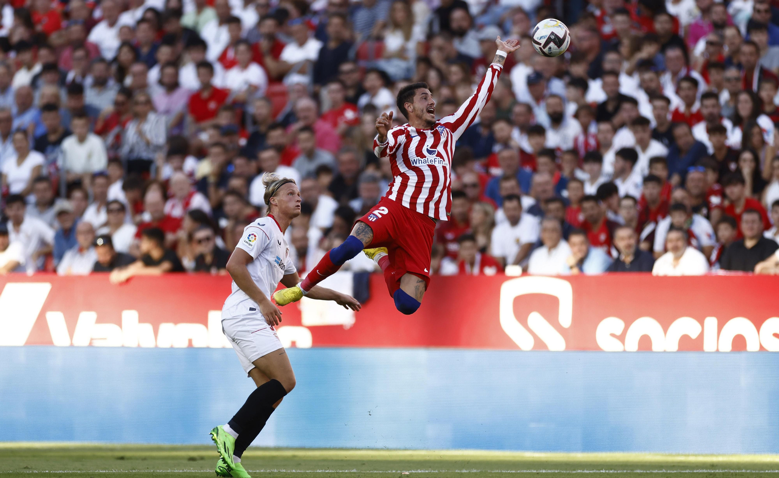 Las imágenes del Sevilla fc-Atlético de Madrid
