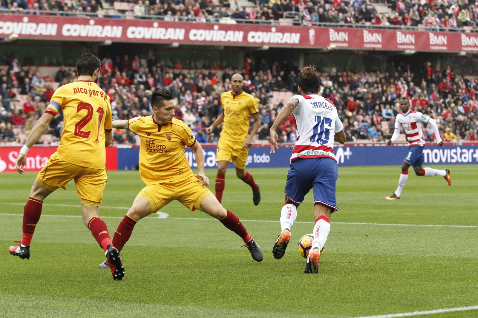 El Granada-Sevilla, en imágenes