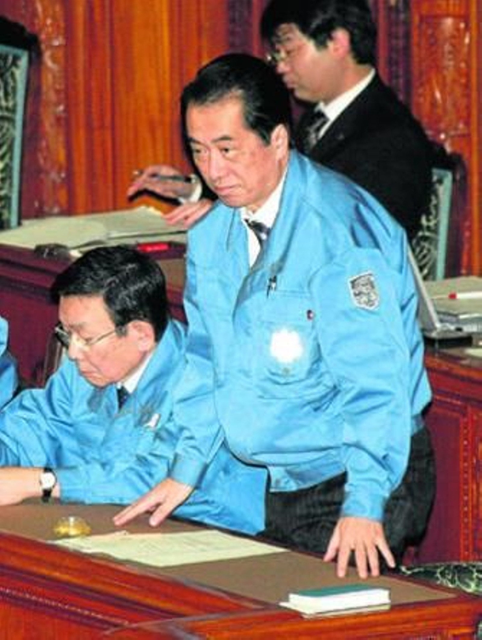 Naoto Kan, ayer en Tokio.