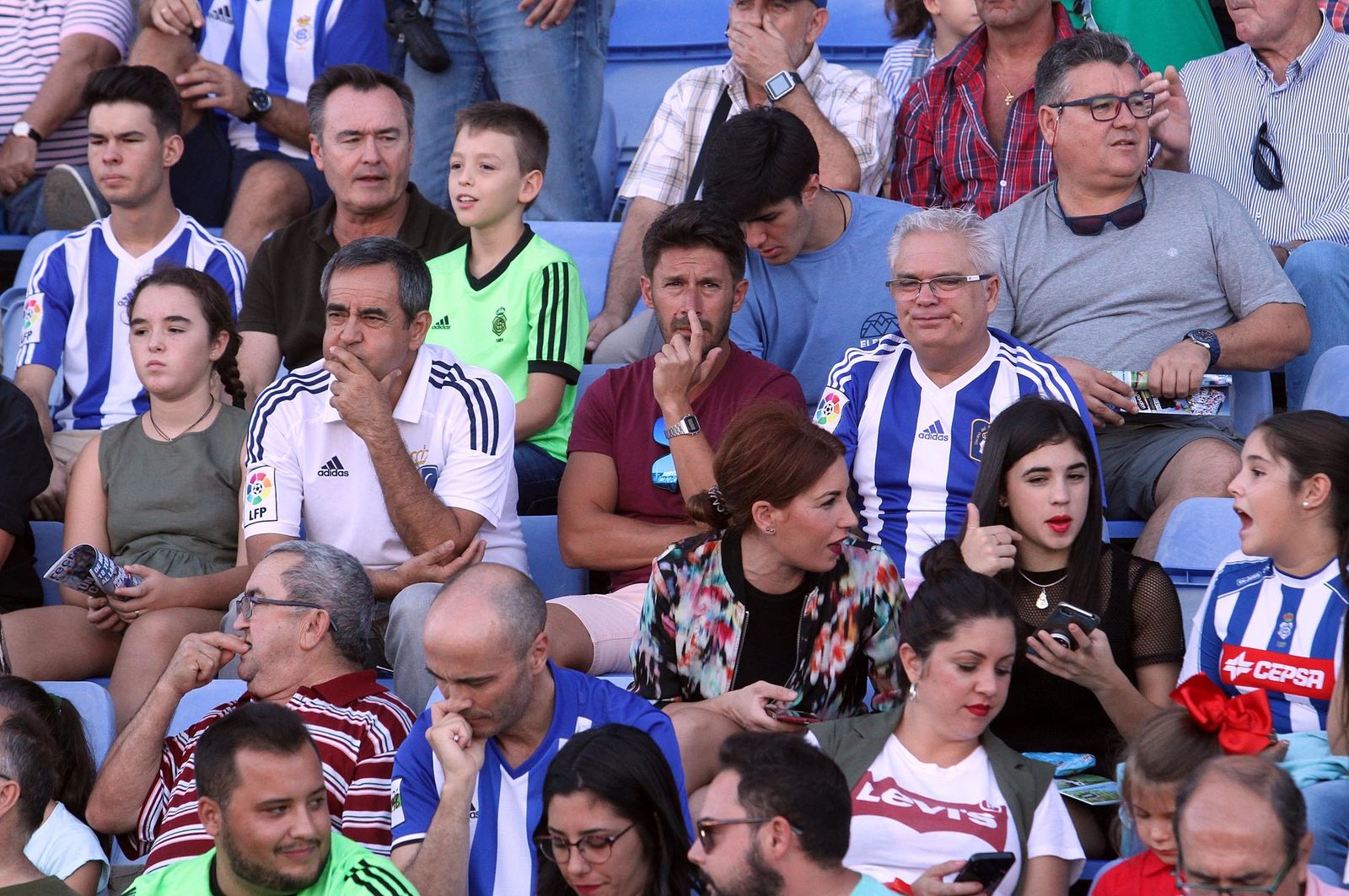 Imágenes del Recreativo de Huelva-Jumilla