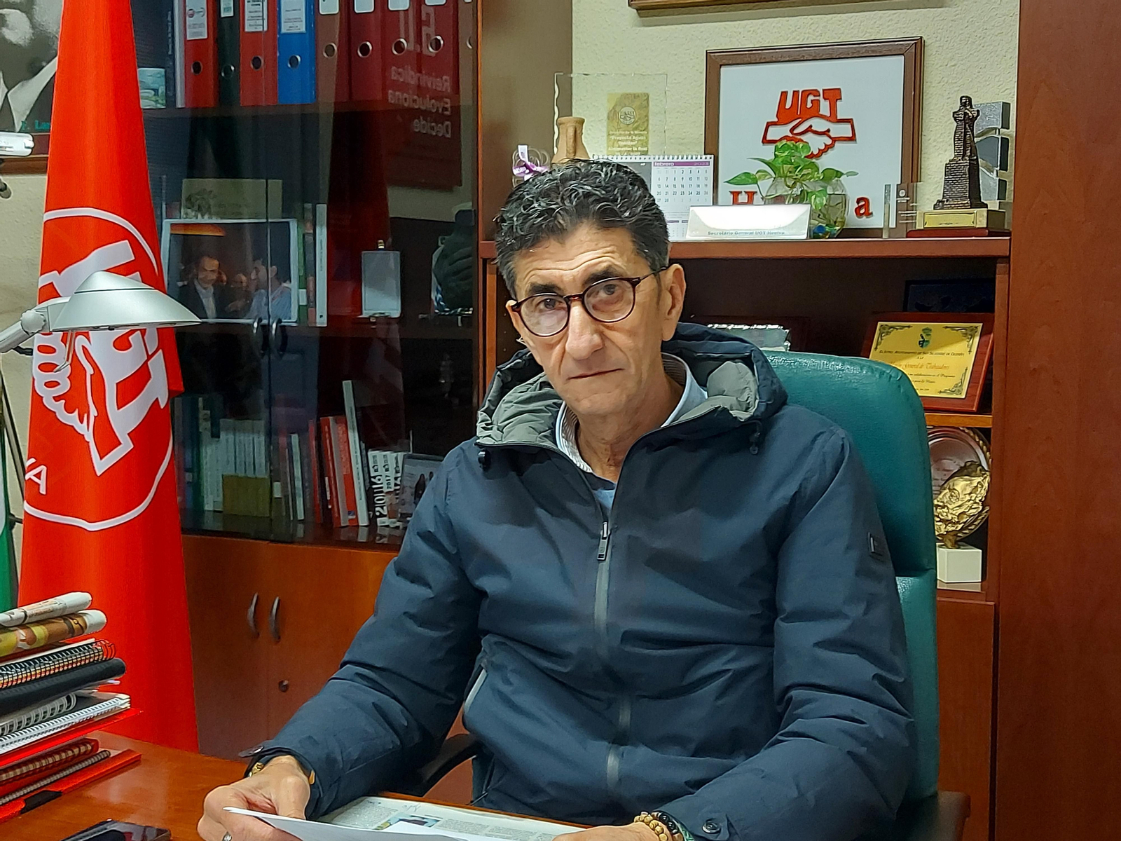 UGT Huelva, secretario general del sindicato en Huelva.