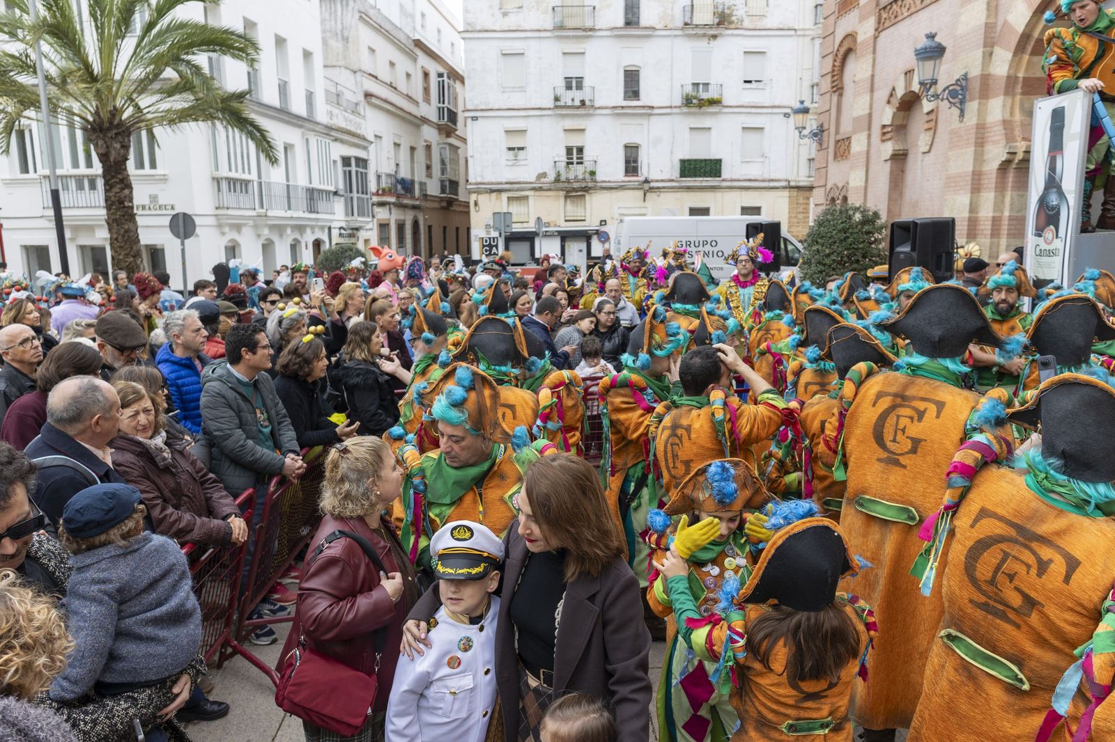 Las imágenes del acto de descubrimiento de la estrella dedicada a Julio Pardo en el Paseo de la Fama del Carnaval de Cádiz