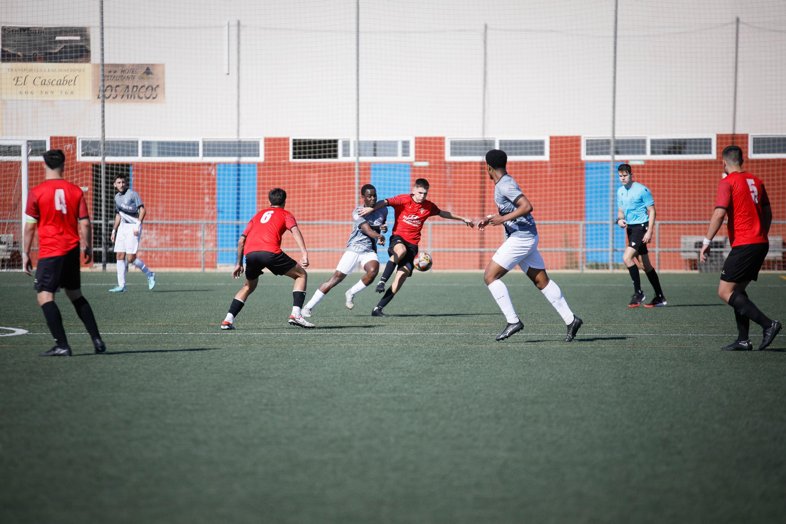 Imágenes del partido entre la Cañada y el Sporting Atlético