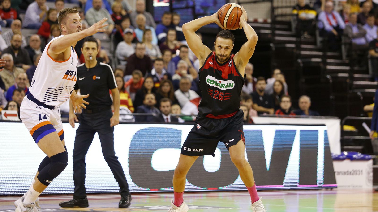 De Cobos no está al nivel de otras temporadas en el Covirán Granada.