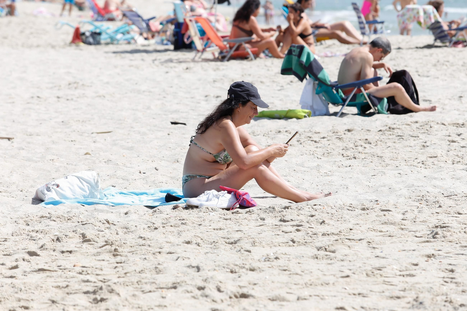 Fotos de una mañana de verano en Palmones