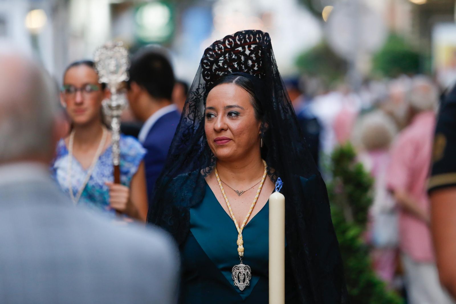 Procesión de la Virgen de la Palma, en imágenes