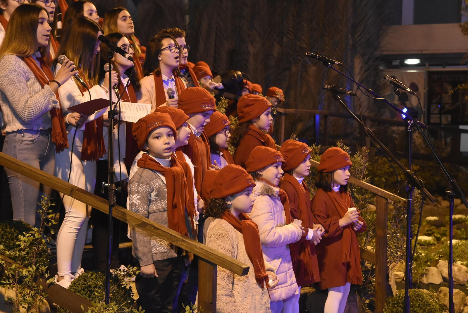 Las imágenes del alumbrado navideño de Lucena