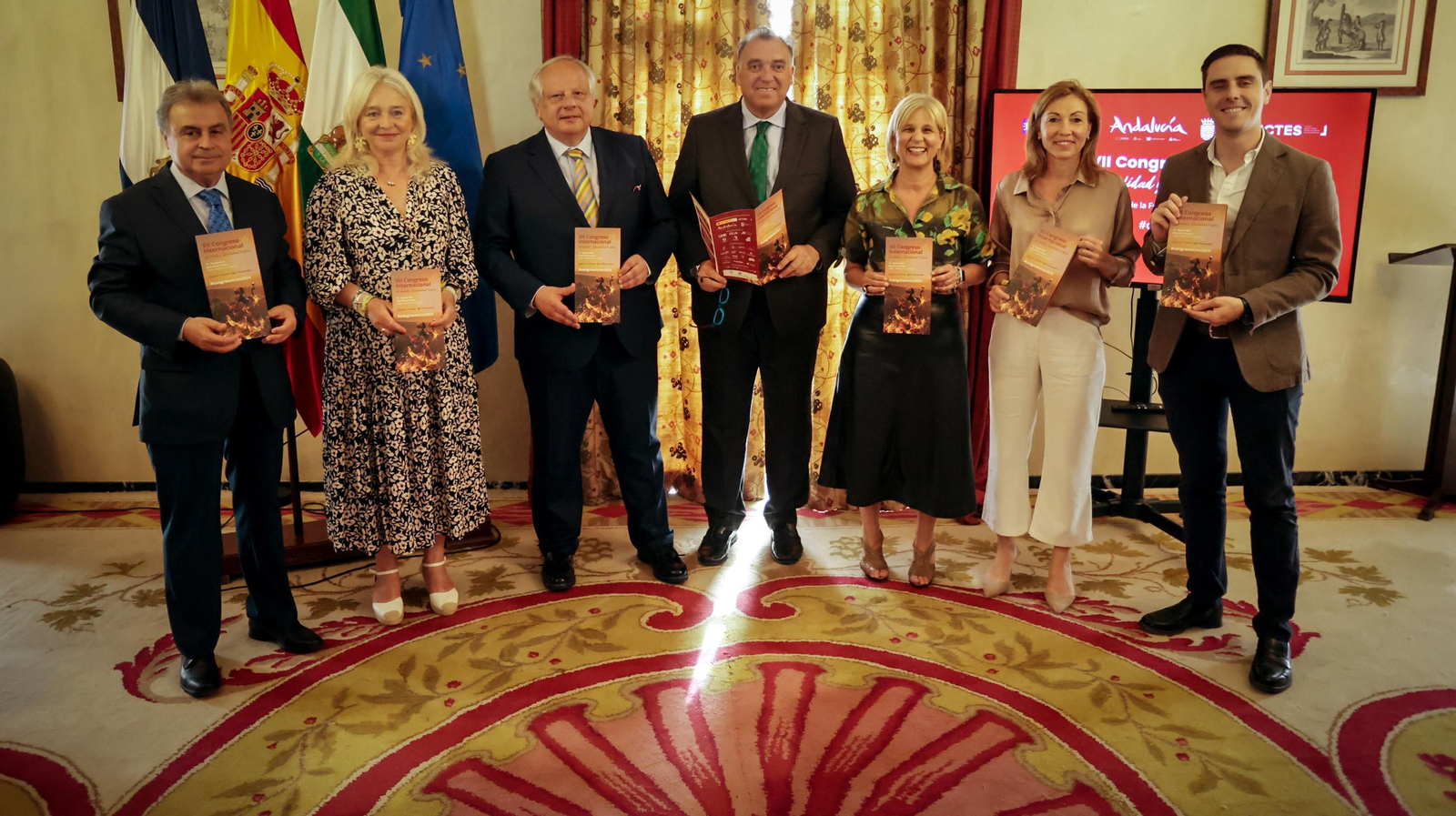 Presentación del Congreso Internacional de Calidad y Sostenibilidad Turística que se celebra del 12 al 16 de junio en Jerez.