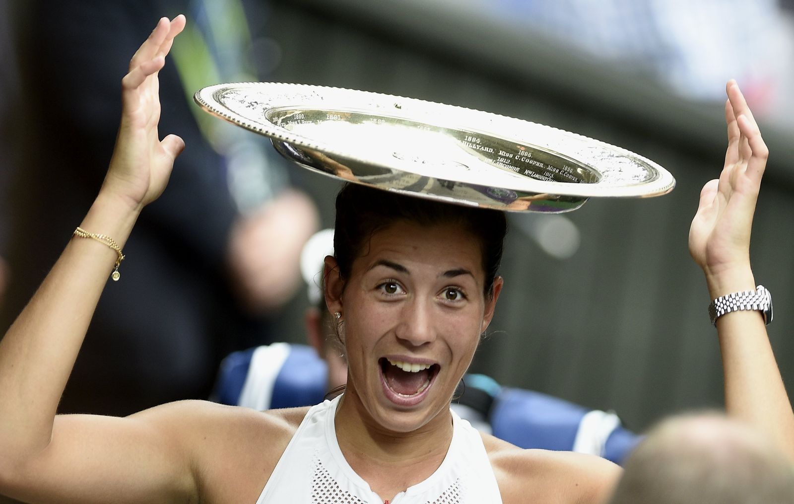 Las imágenes de la final Muguruza-Venus Williams de WImbledon