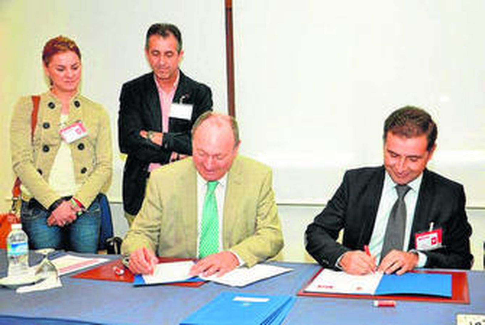 Rafael Martínez-Cañavete y Gustavo Cuéllar.