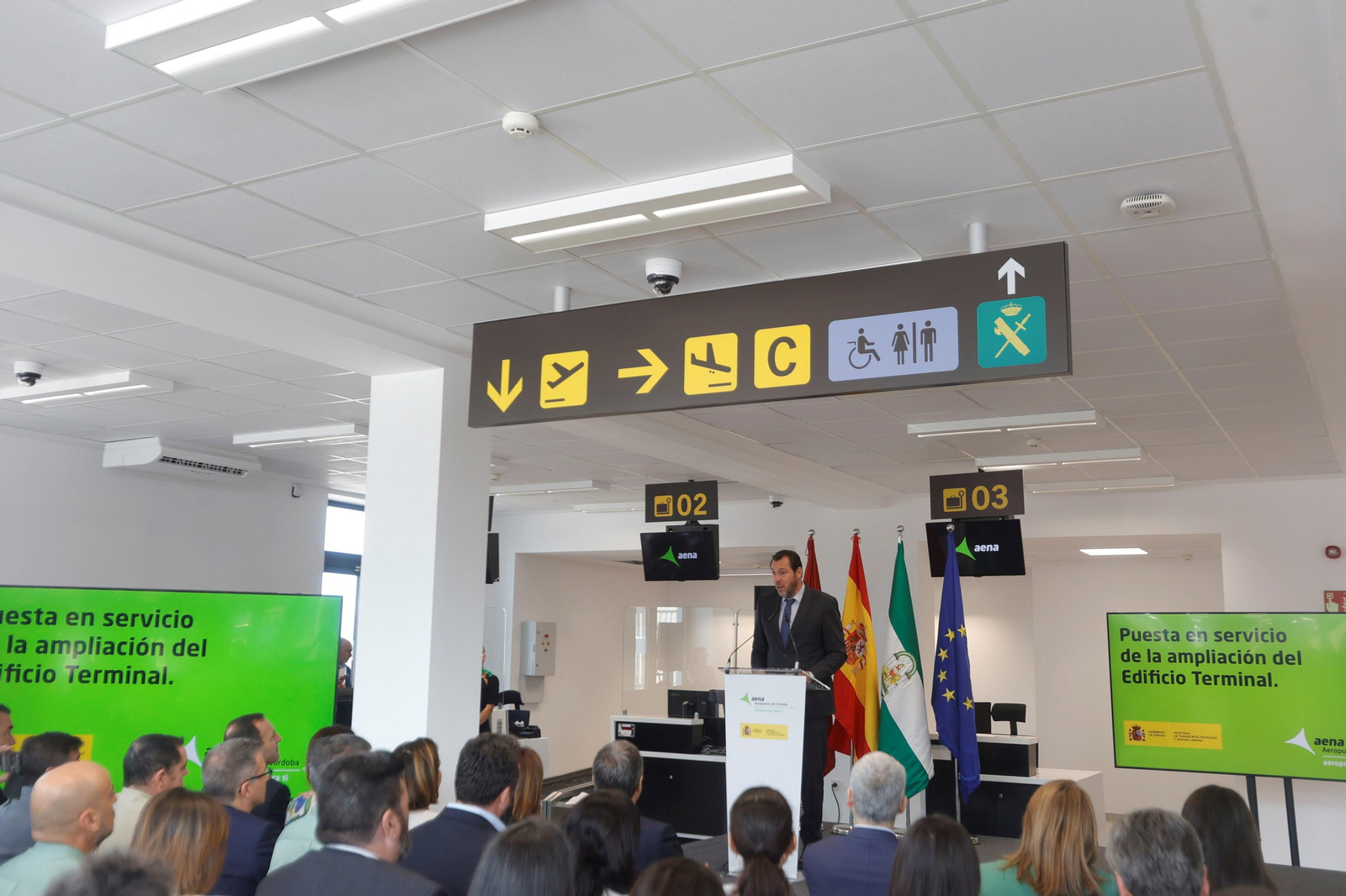 Las mejores imágenes de la ampliación de la terminal del aeropuerto de Córdoba Las mejores imágenes de la ampliación de la terminal del aeropuerto de Córdoba