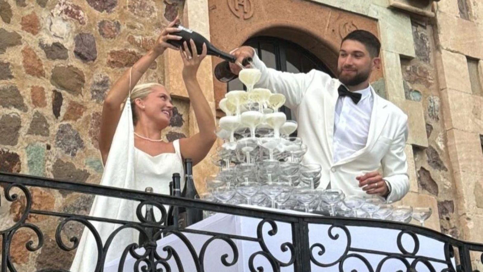 Killian Tillie, en su boda Killian Tillie, en su boda