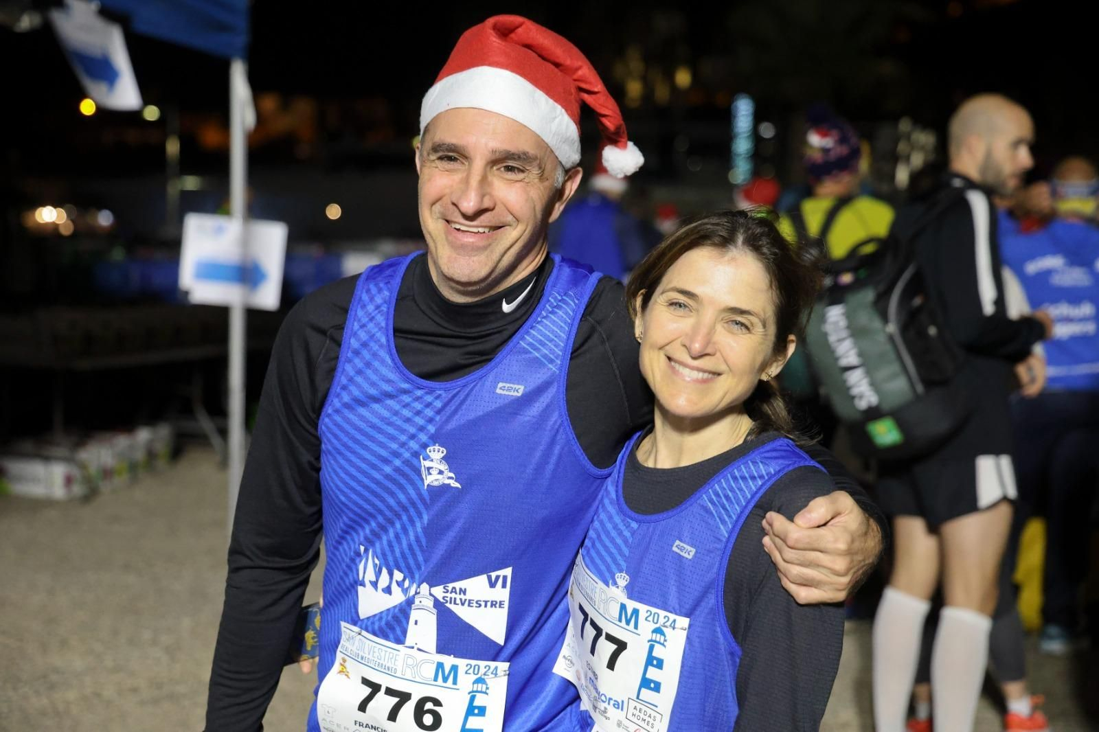 Las fotos de la San Silvestre del Real Club Mediterráneo en Málaga