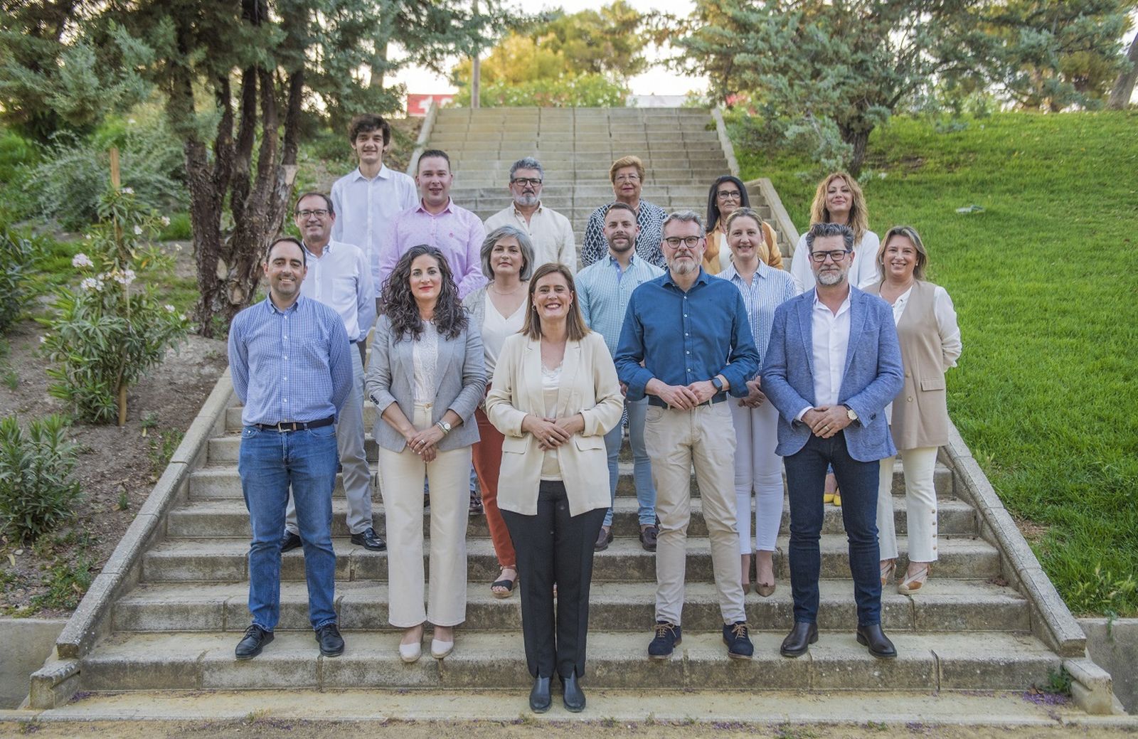 Integrantes de la lista del PP a la Alcaldía de Baena.