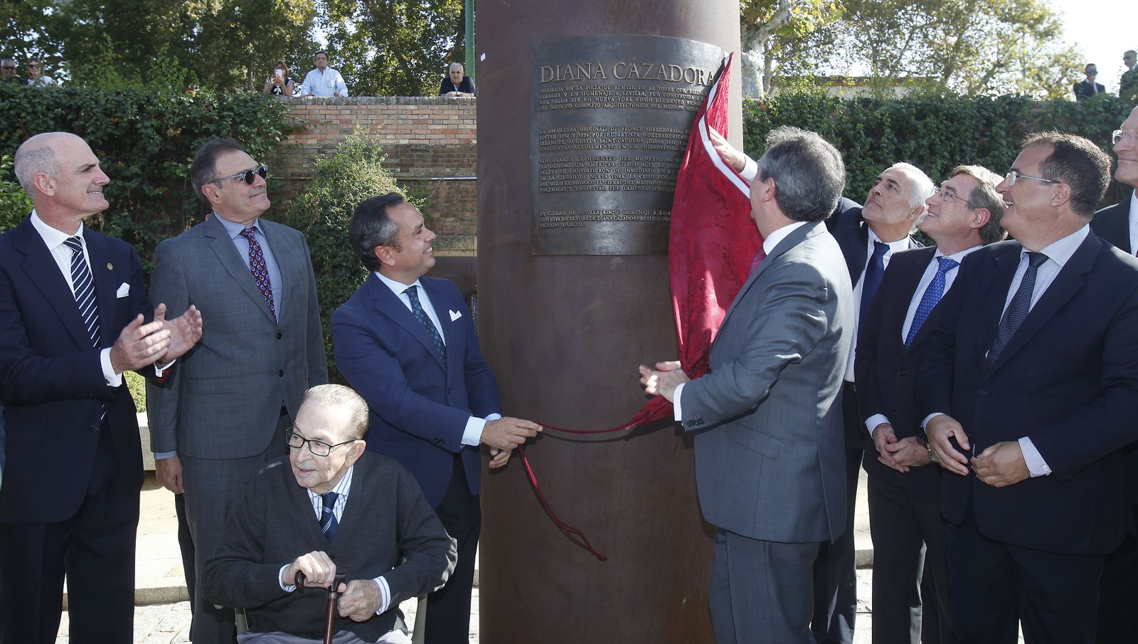 Diana Cazadora en el muelle de Nueva York