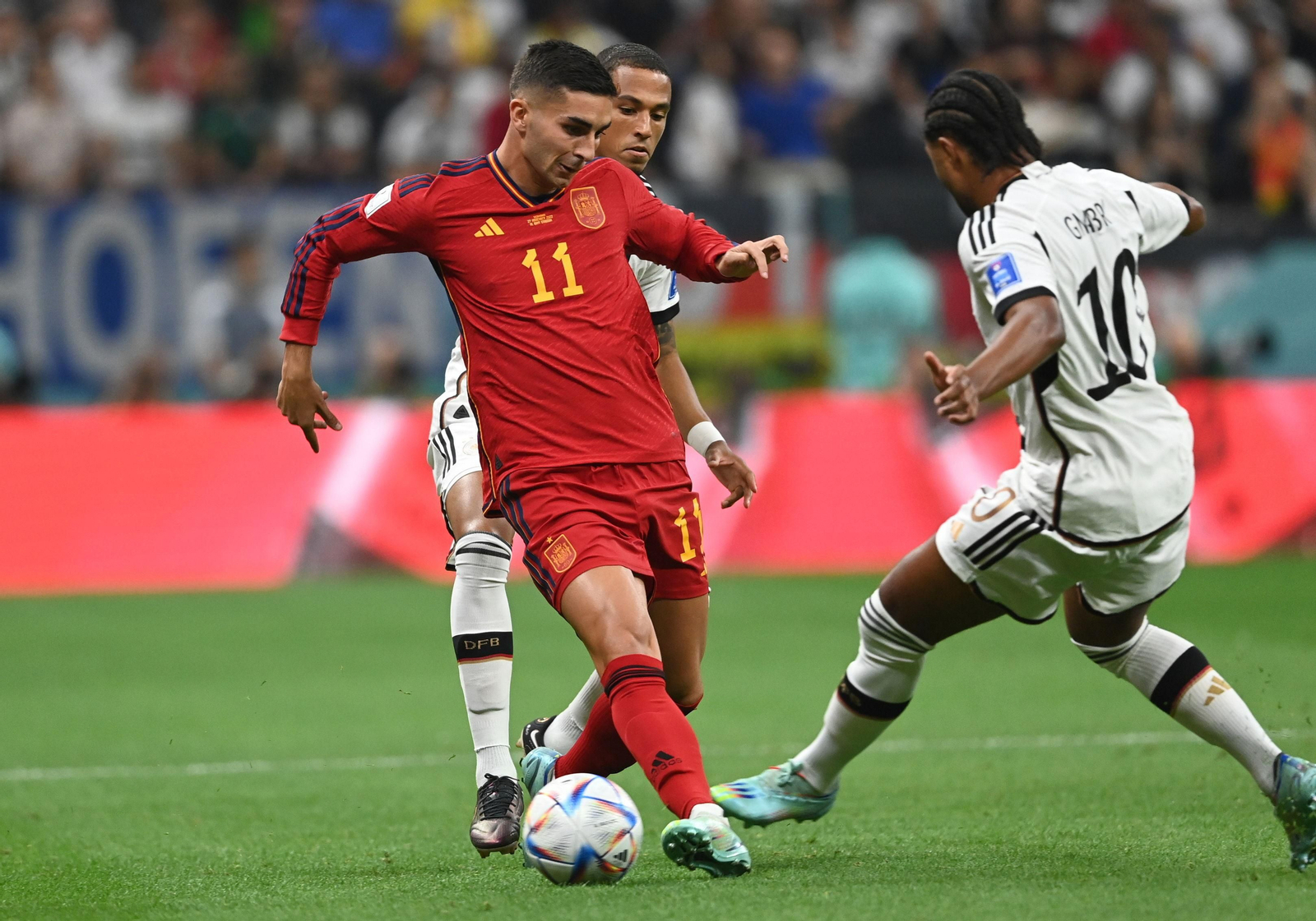 Las fotos del España-Alemania del Mundial de Qatar