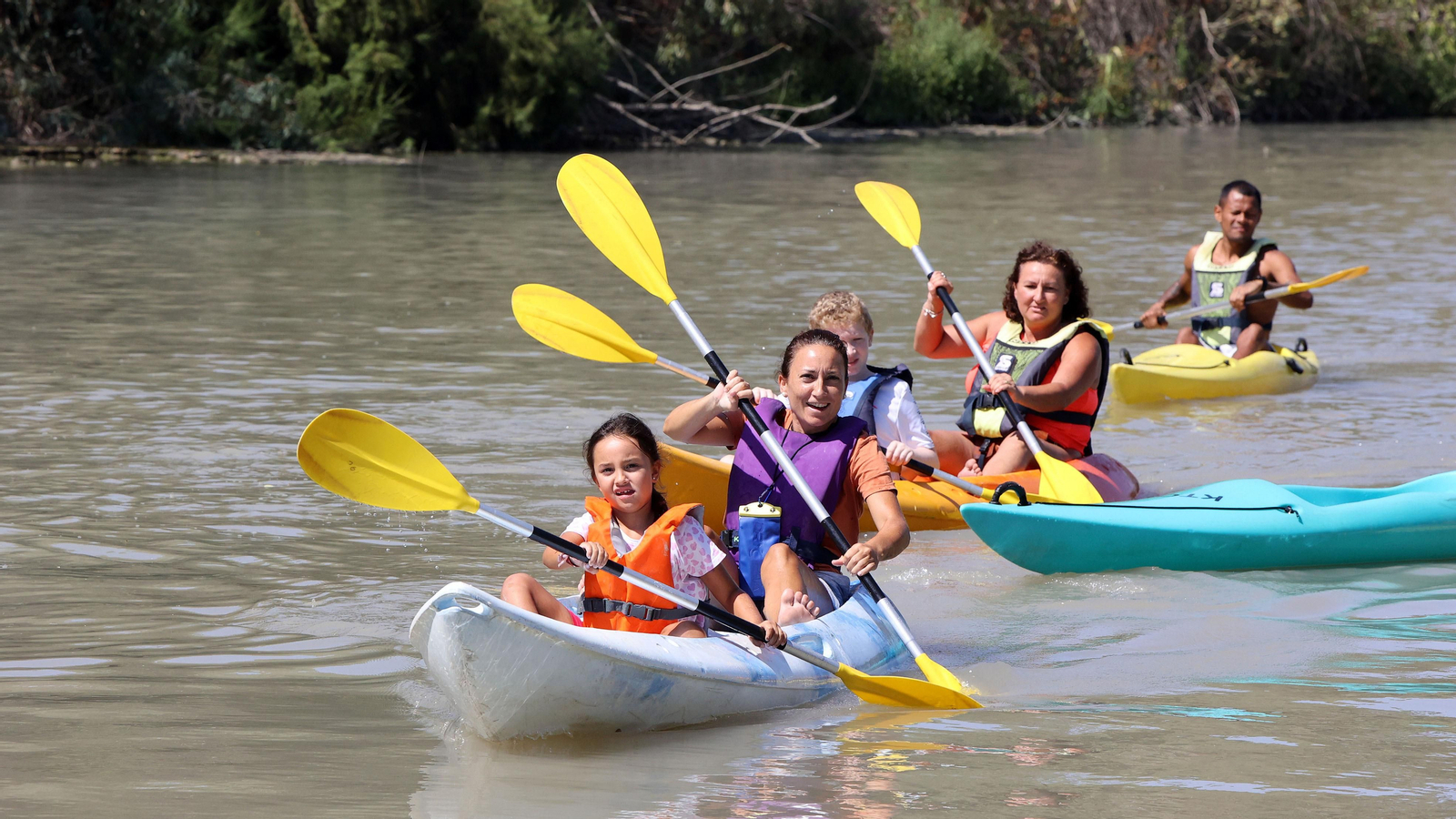 Paseo por el Guadalete en Kayak