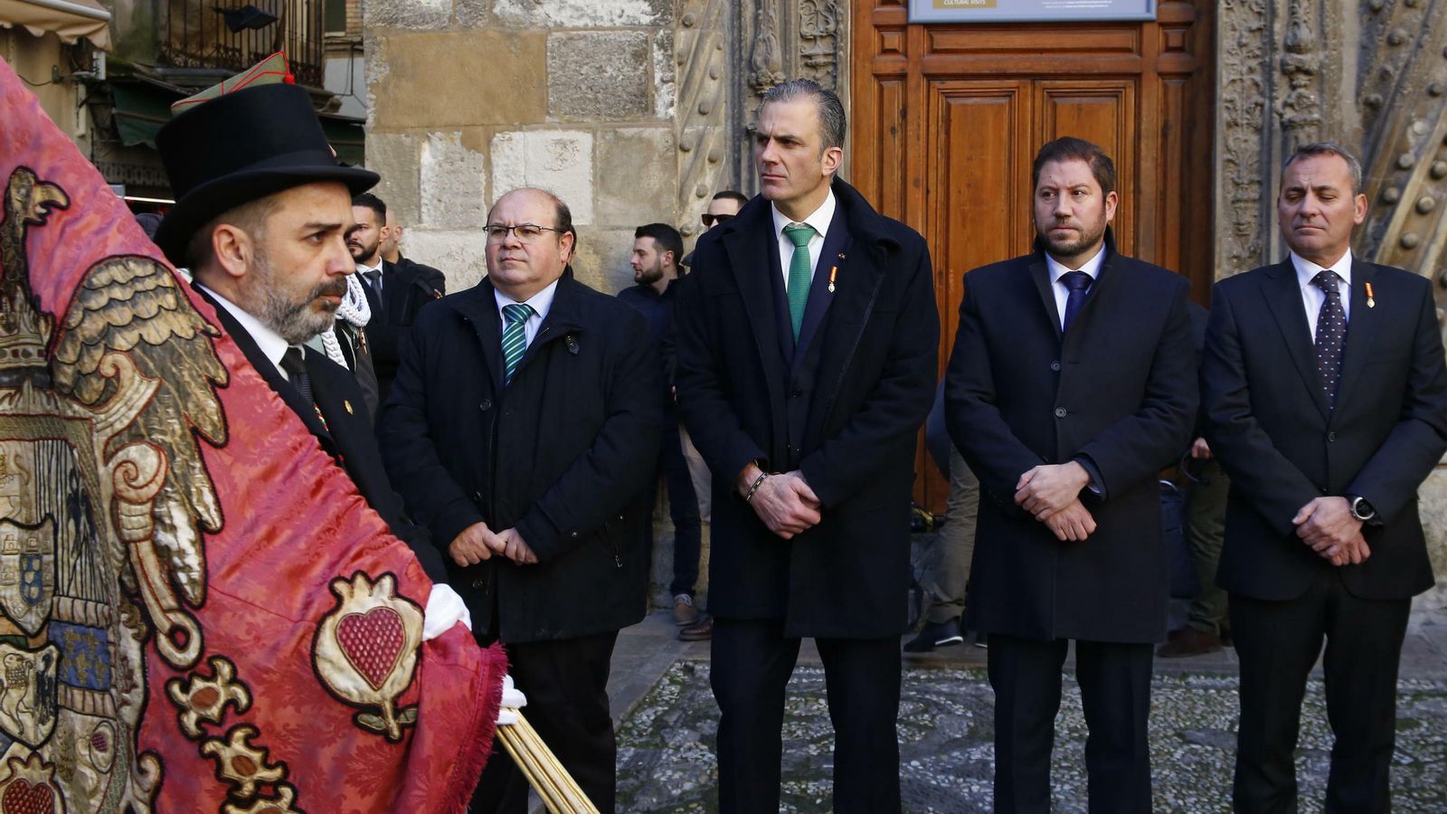 El secretario general de Vox, Javier Ortega Smith, estuvo en Granada