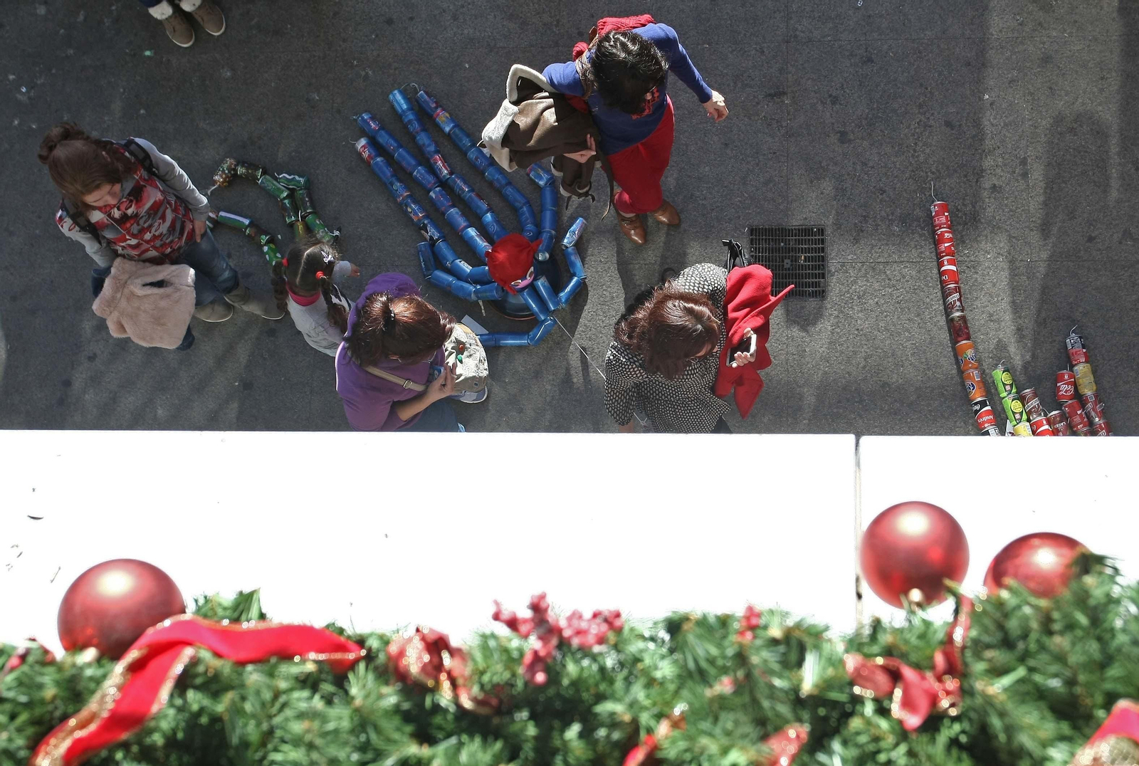 Arrastre de latas en Algeciras