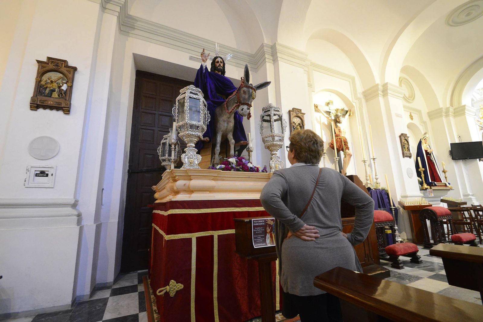 La Paz, el Huerto y la Obediencia salen hoy a la calle en vía crucis