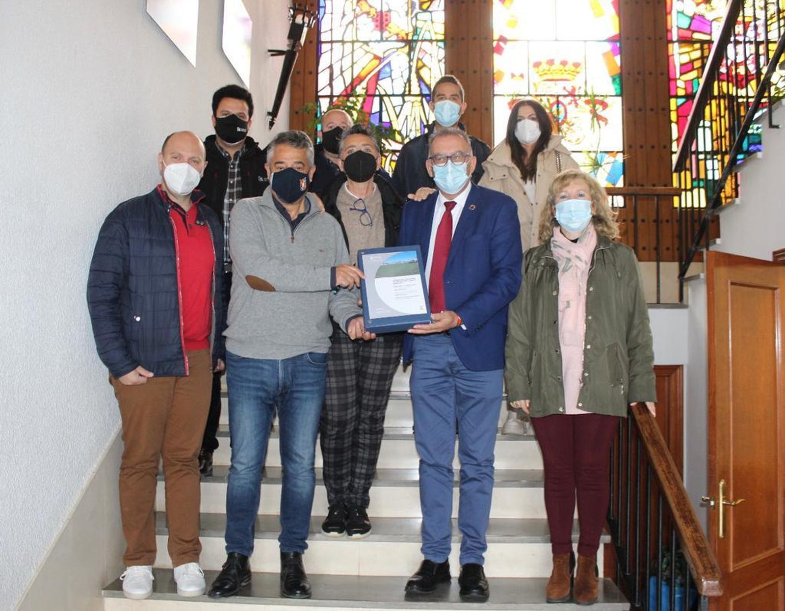 Recepción de las actuaciones.