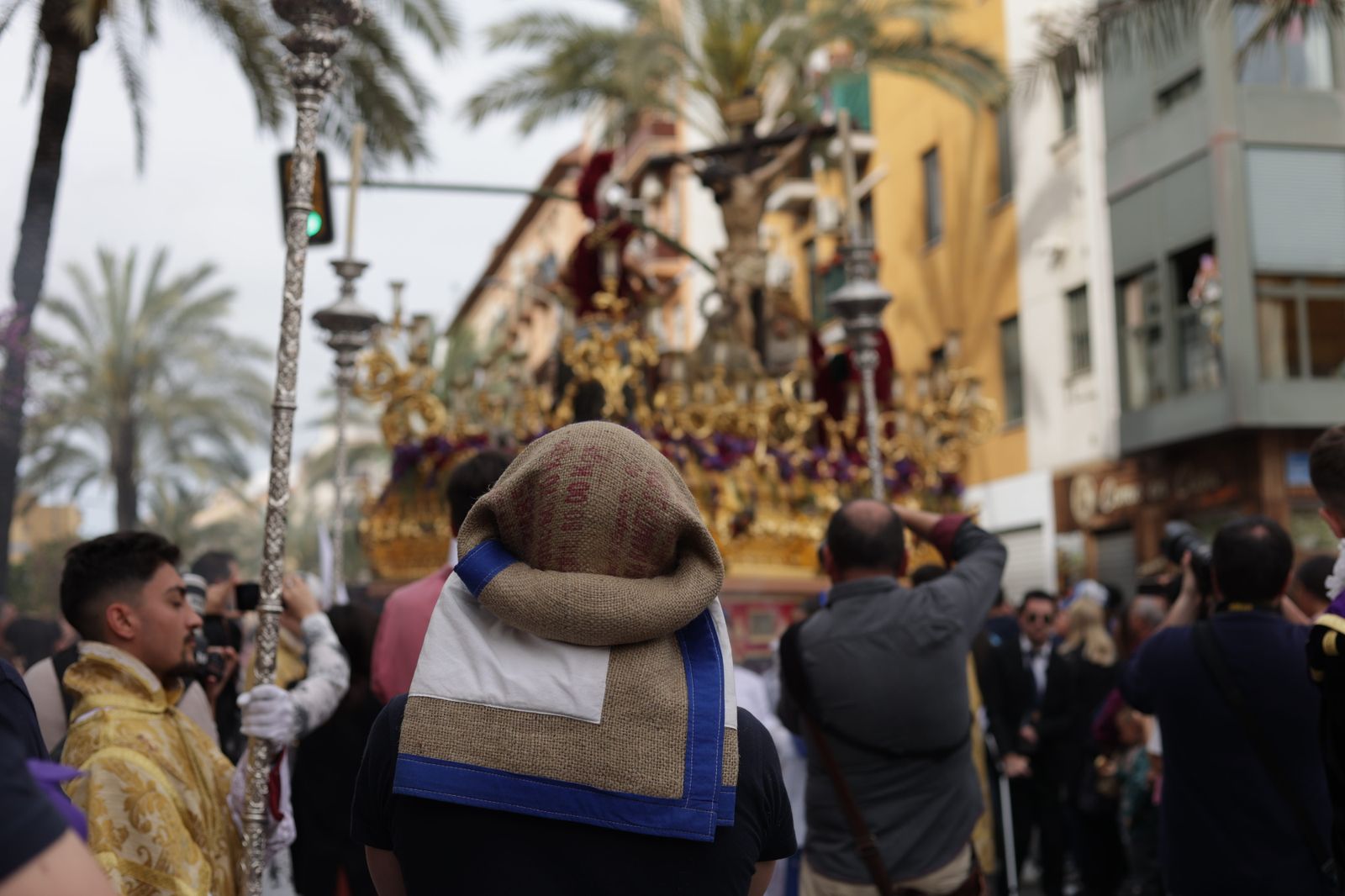Martes Santo: la Hermandad de La Lanzada en imágenes