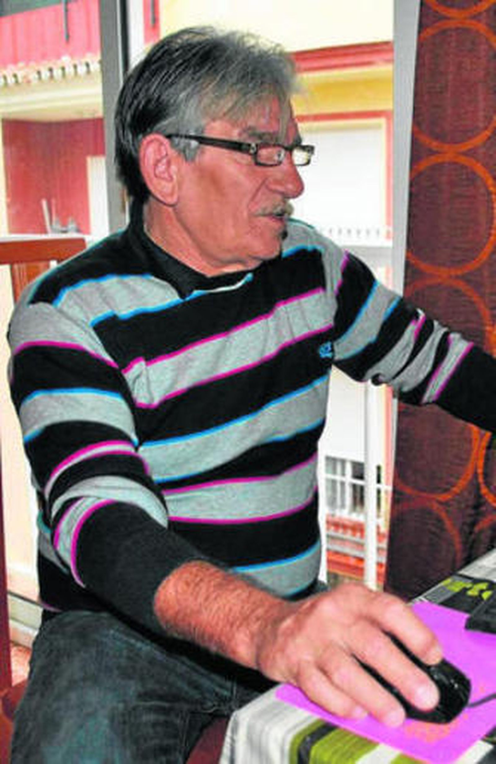 Miguel Montes Neiro, en una imagen reciente en Mijas tras salir de prisión.