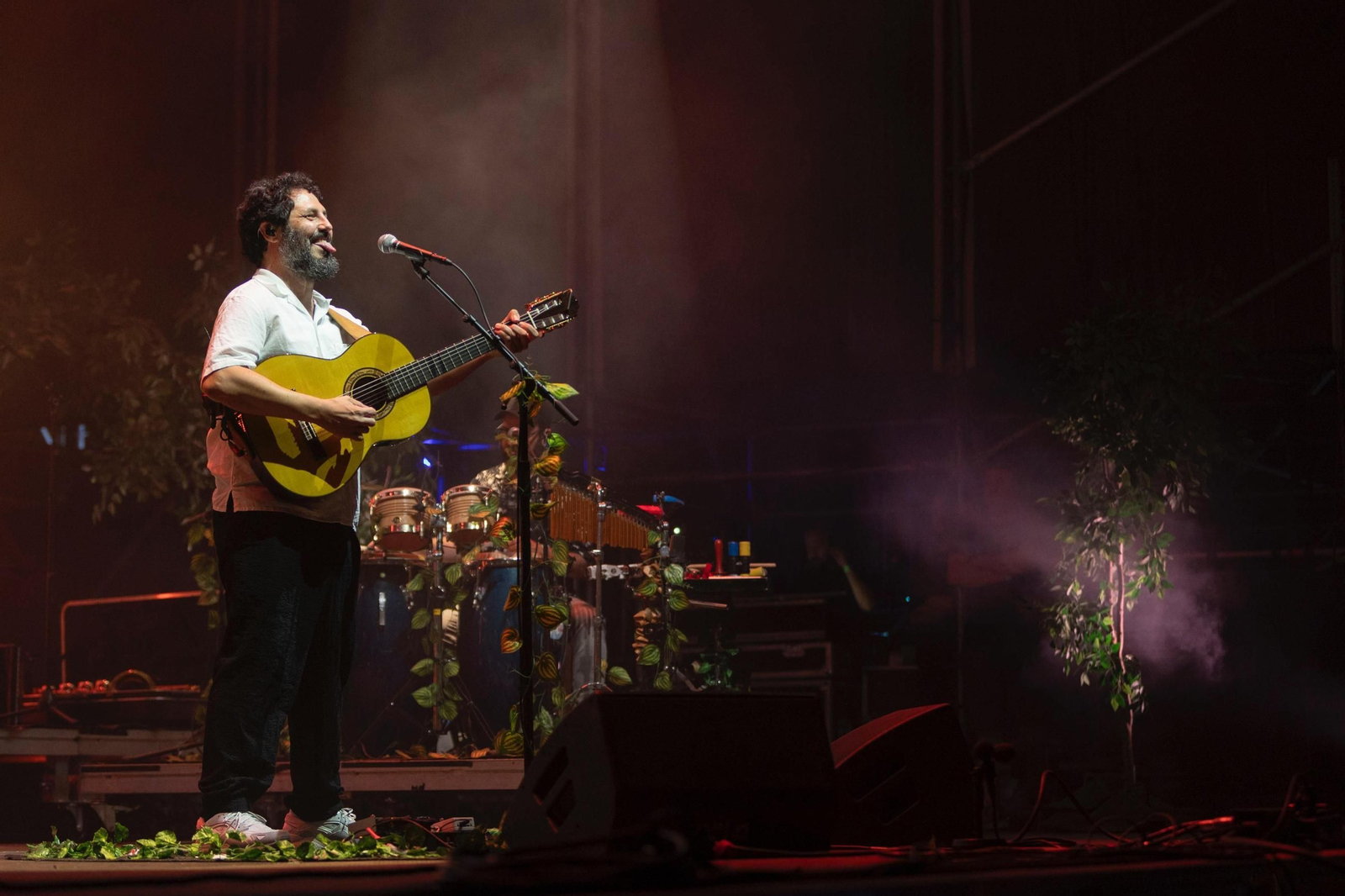 El Kanka, durante un concierto en Cádiz