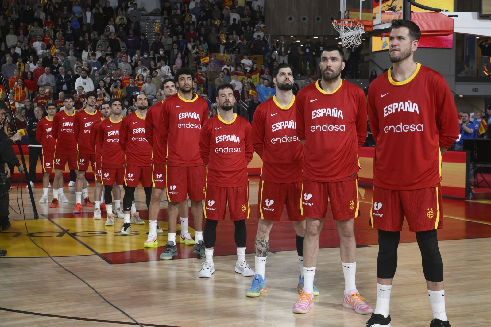 Las mejores fotos del España-Ucrania de baloncesto