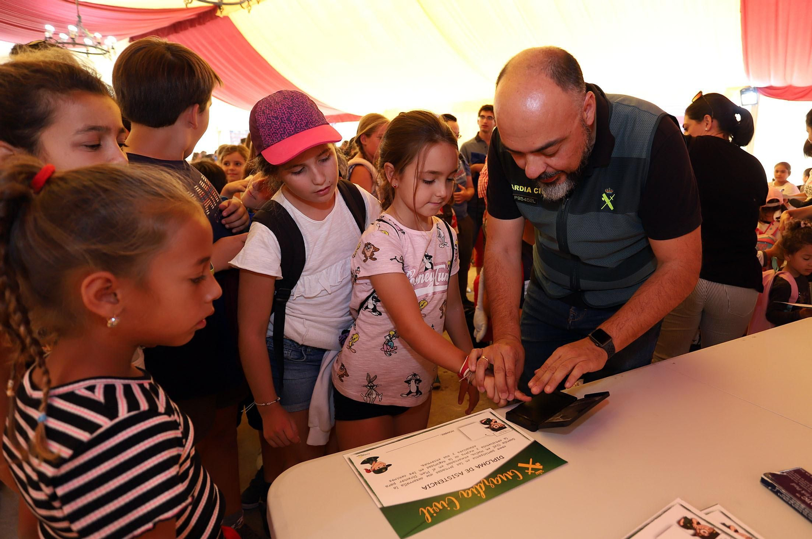 Imágenes de la jornada de puertas abiertas de la Guardia Civil