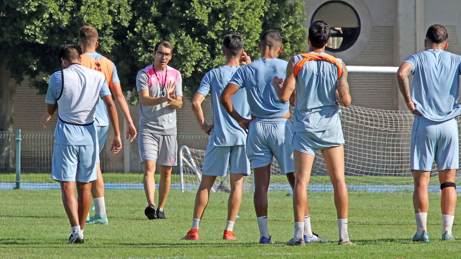 Entrenamiento del Xerez DFC en el 'Pepe Ravelo'