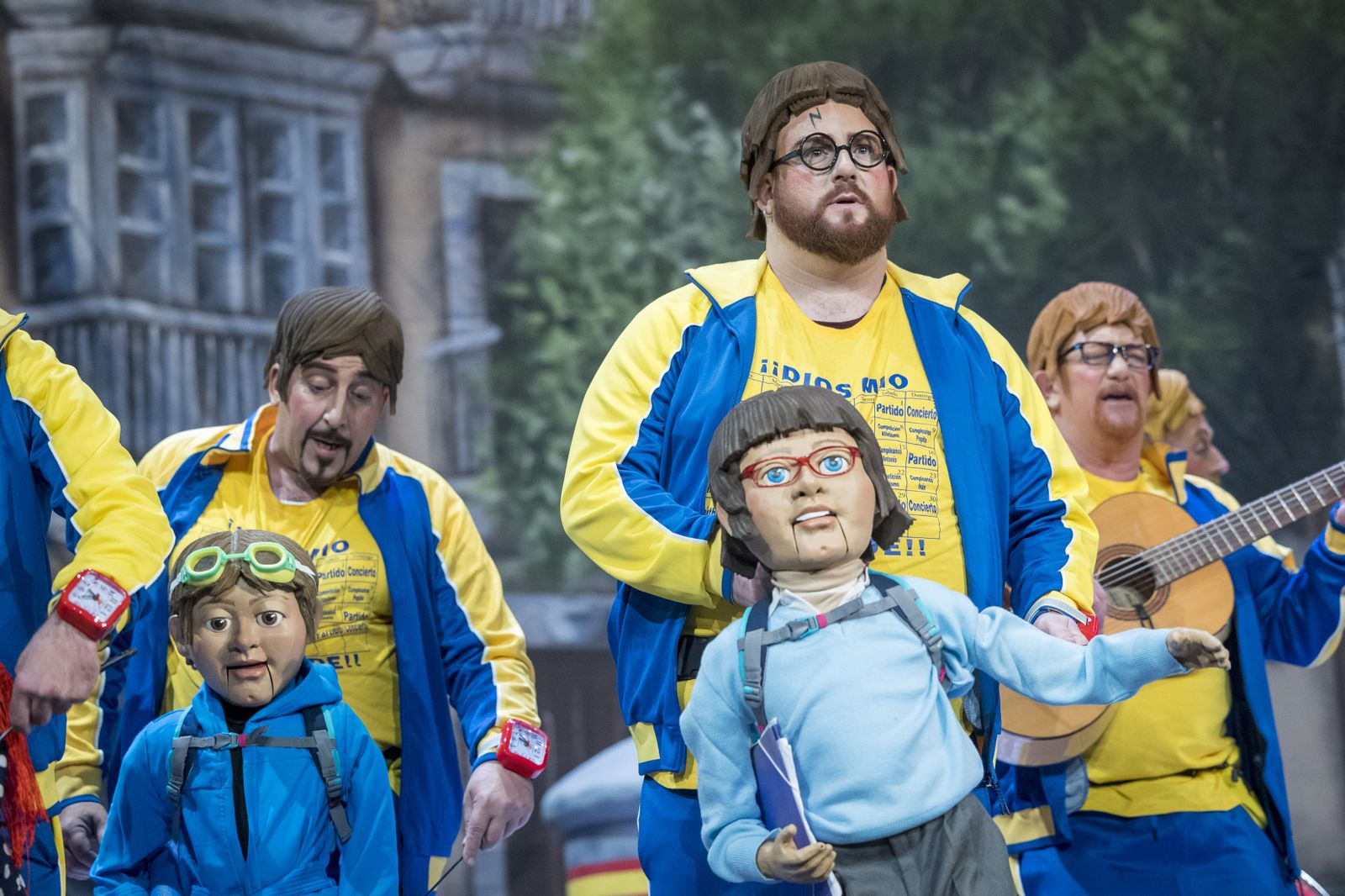 Chirigota 'Díos mío, qué tarde!!!'