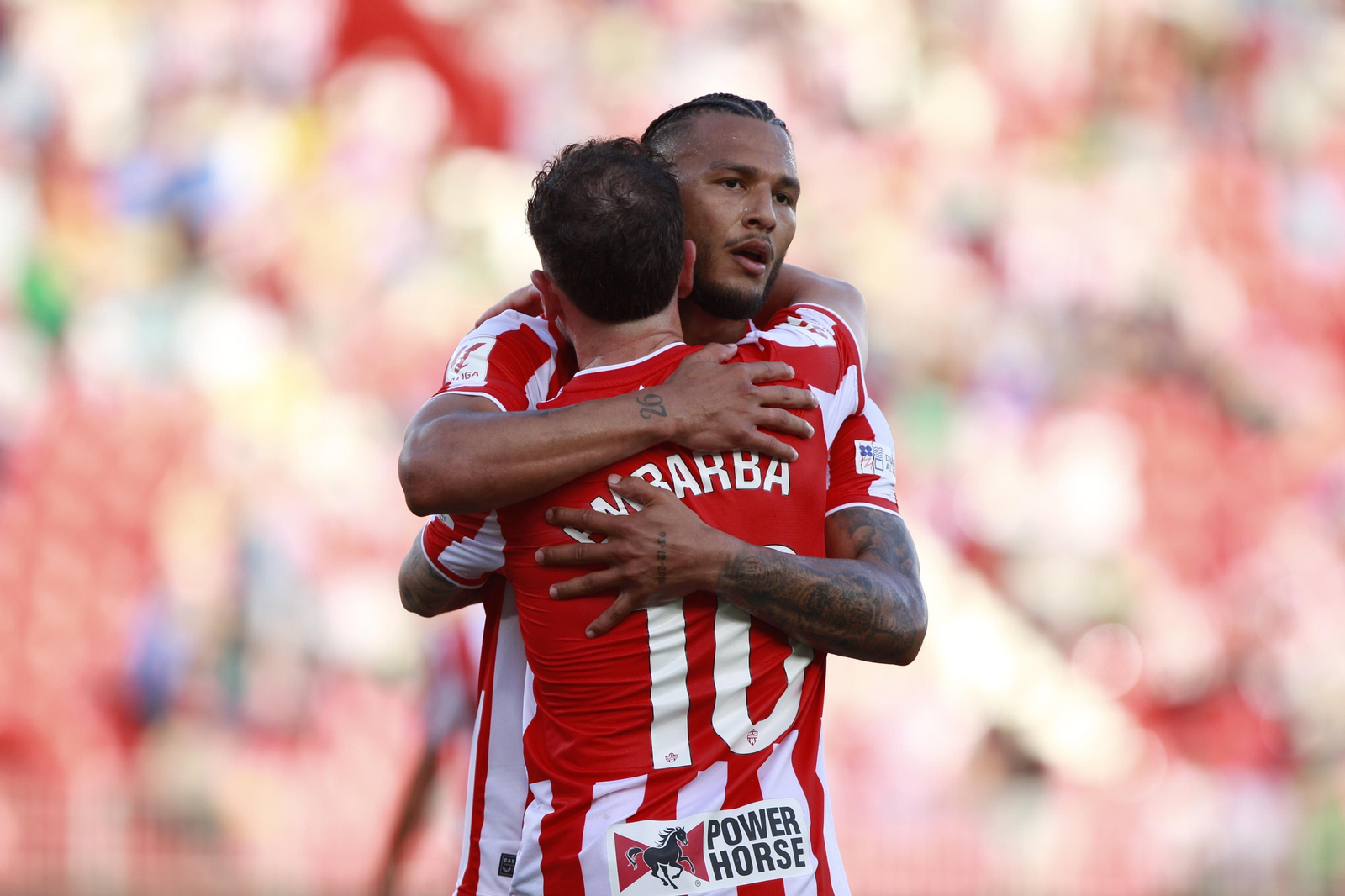 Imágenes de la gran victoria del Almería ante el Cádiz por 6 a 1