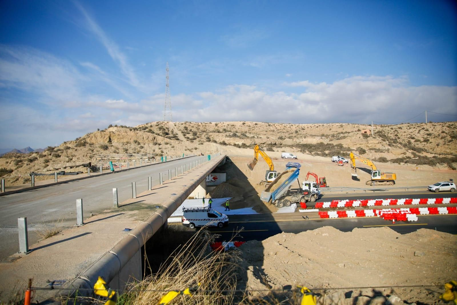 Hace unos meses se produjo el corte total de la A-7.