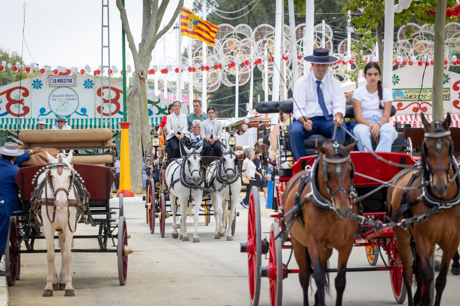 Las imágenes del jueves en la Feria de El Puerto de Santa María 2025