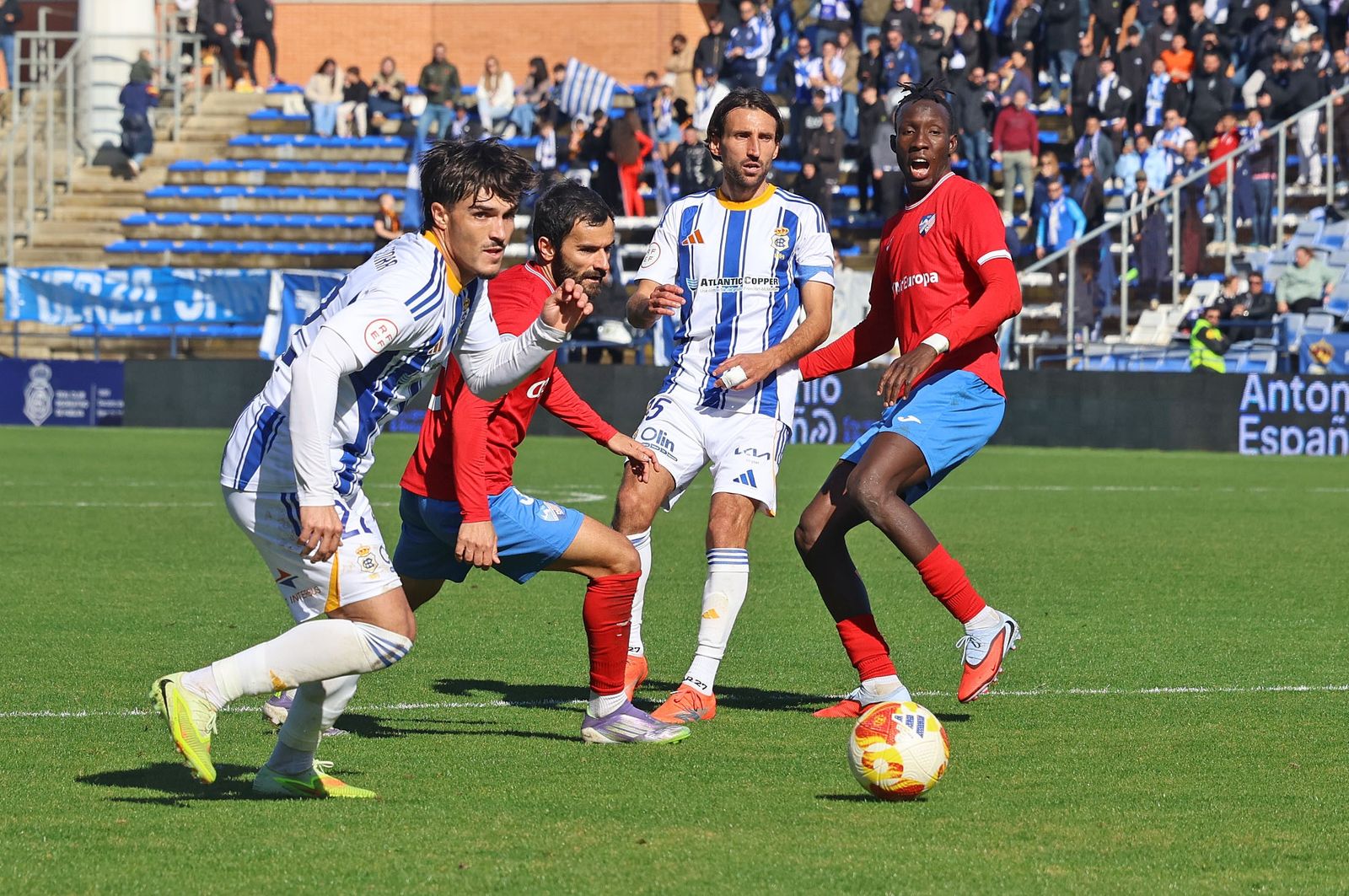 Manita del Recreativo al Estepona (5-0)