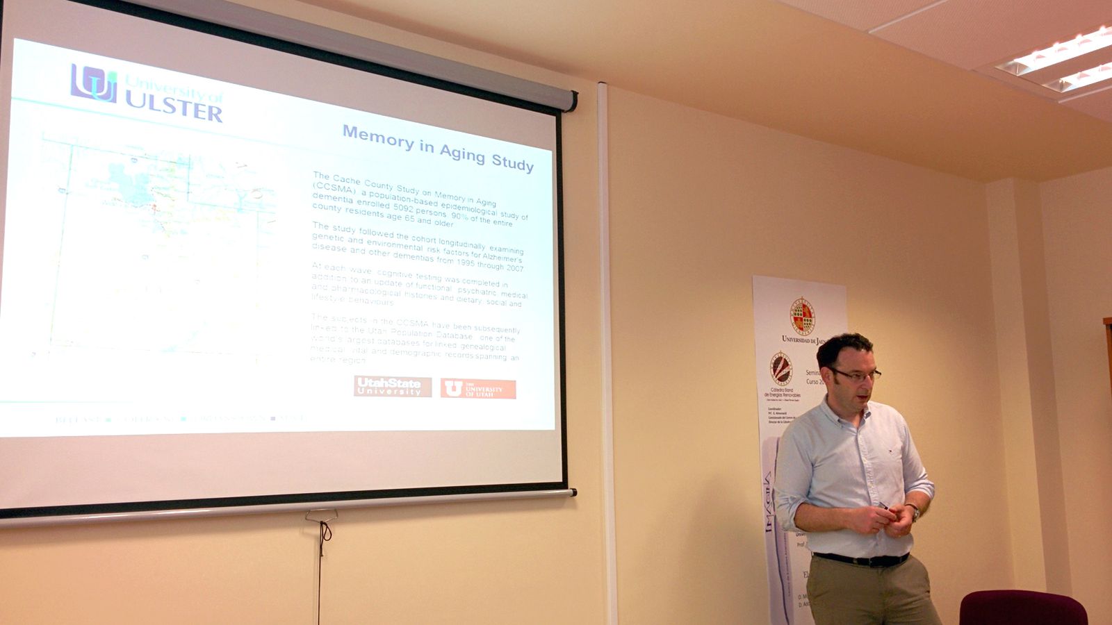 Chris Nugent, coordinador del proyecto.