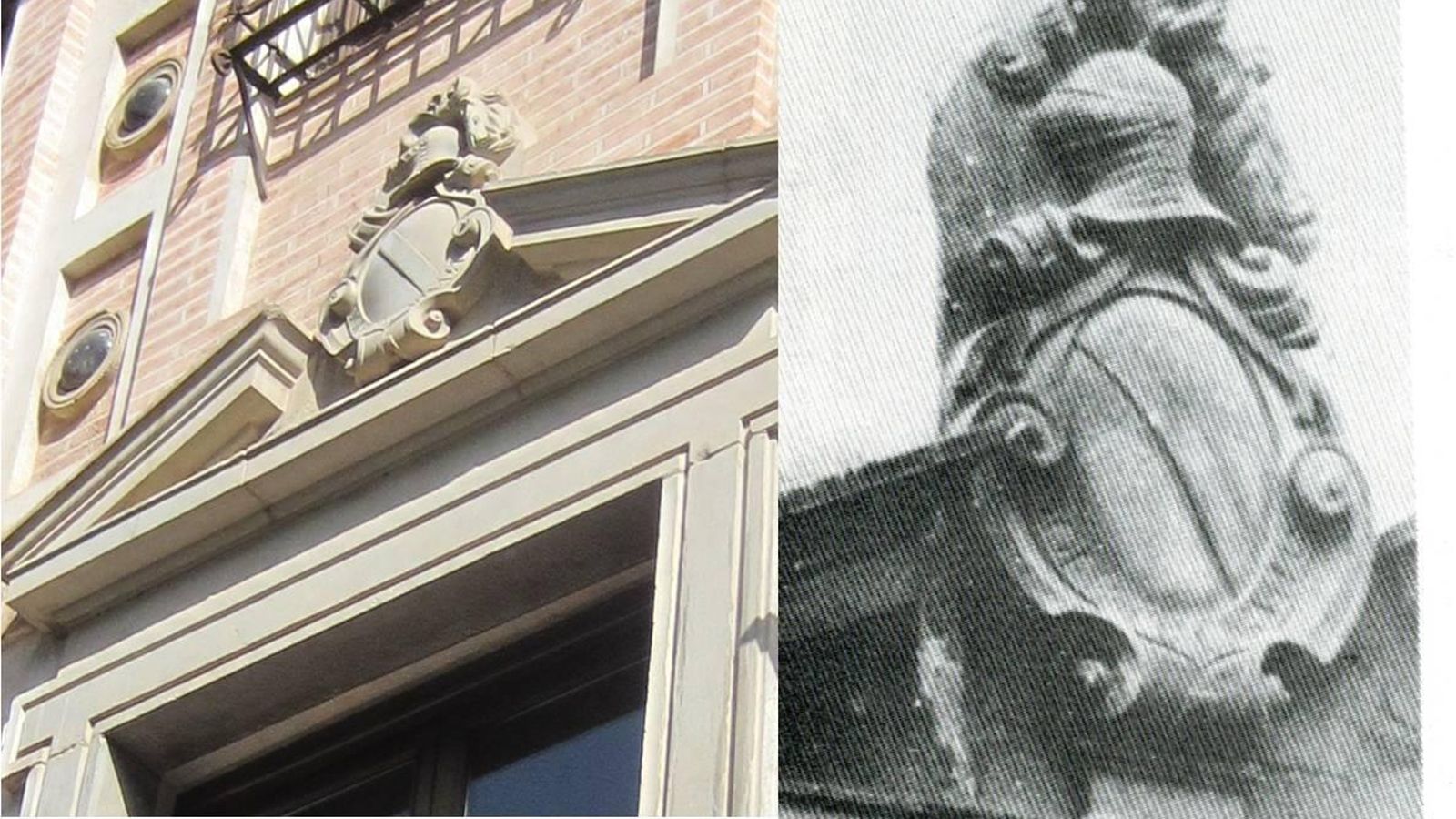 Escudo de los Carvajal en la Carrera del Darro